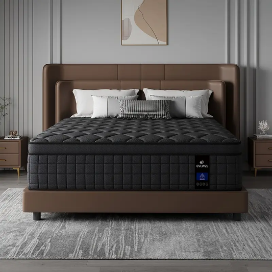 8in/10in/12in/14in Twin, Full, Queen, King, Mattress Memony Foam And Spring, Hybrid Mattress, Medium Firmness